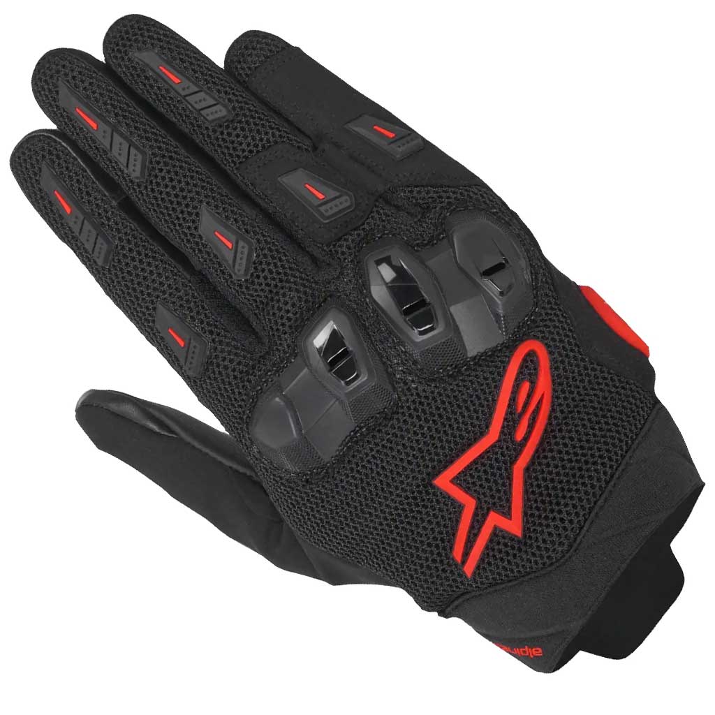 Alpinestars SP X 5 Air Gloves Black Red Fluo