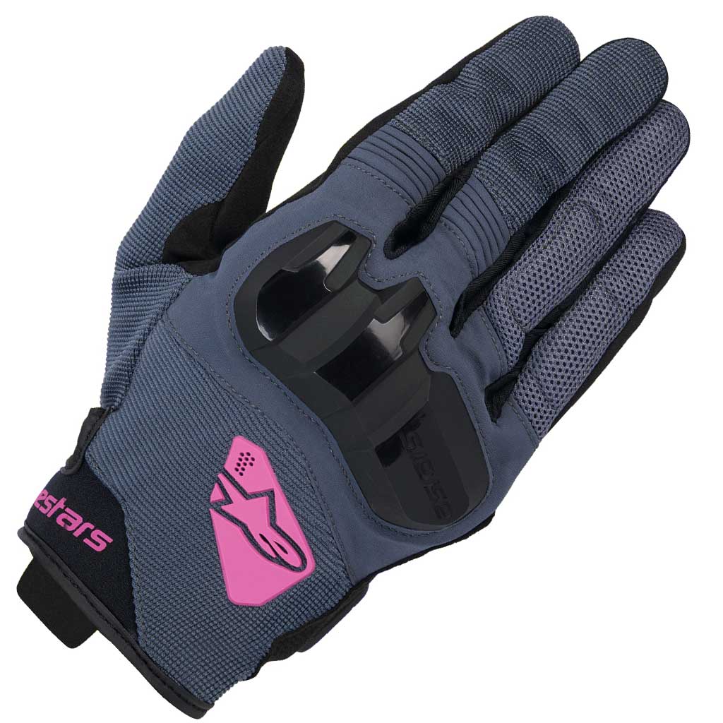 Alpinestars Stella Chrome Gloves Asphalt Black Purple