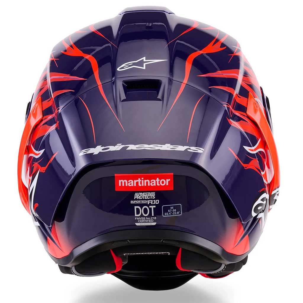 Alpinestars Supertech R10 Flyte Purple Red Glossy