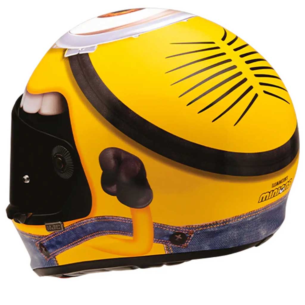 HJC V10 Stuart Minions MC3 Yellow