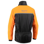 Oxford Rainseal Over Jacket Black Orange