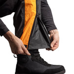 Oxford Rainseal Pant Black Orange