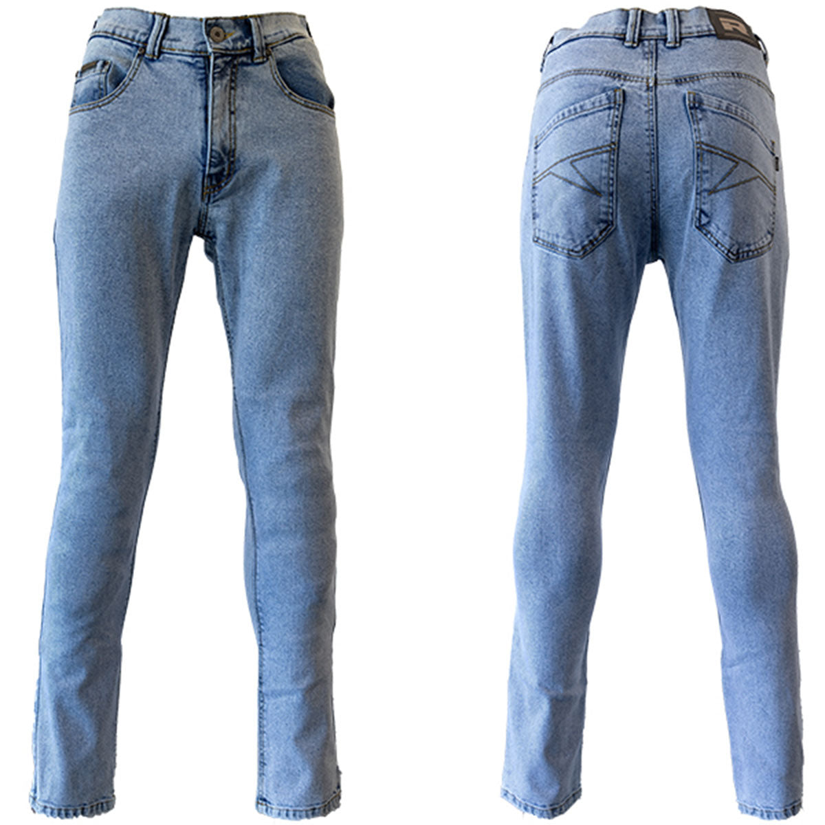 Richa Original Prime Ladoes Jean Acid Blue Short