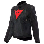 Dainese Super Sprint Womens Jacket Black/Lava Red