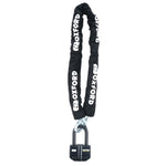 Oxford Boss Alarm 16mm Black + 12mm x 2.0m Chain