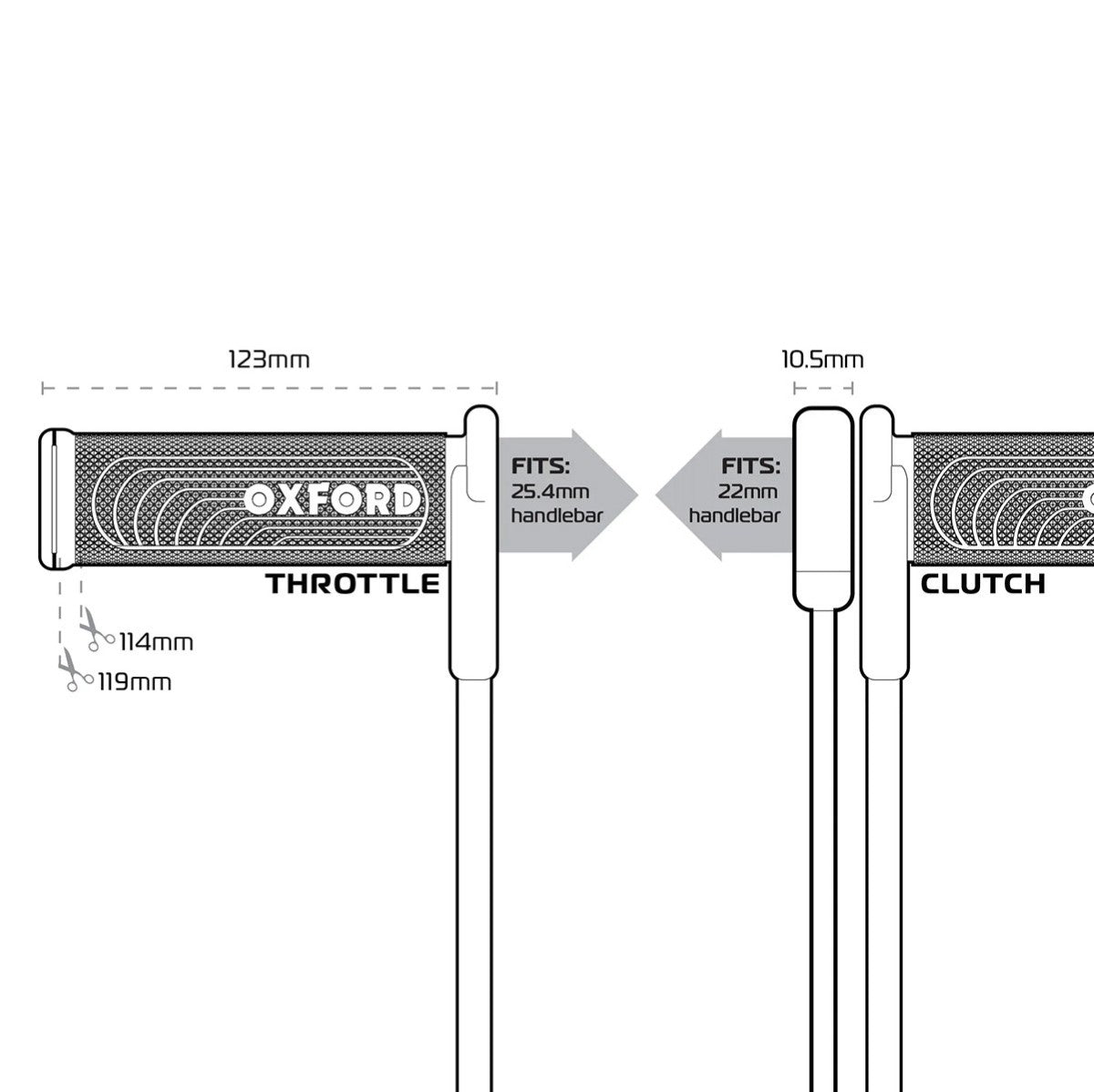Oxford HotGrips Advanced Integrated Sport