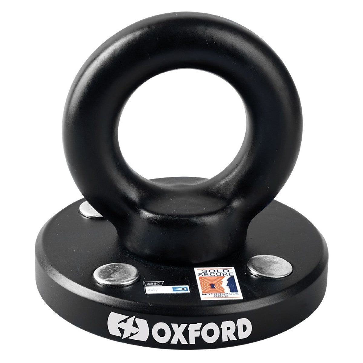 Oxford Nemesis 16mm Padlock Black - Unpackaged