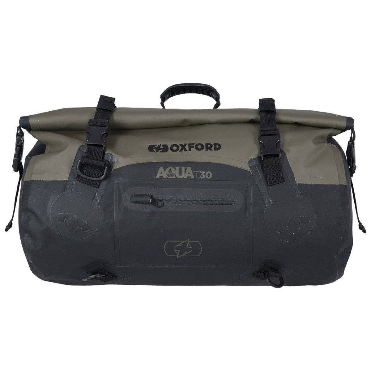 Oxford Aqua T-30 Roll Bag- Khaki/Black