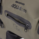 Oxford Aqua D-50 Duffle Bag Khaki / Black