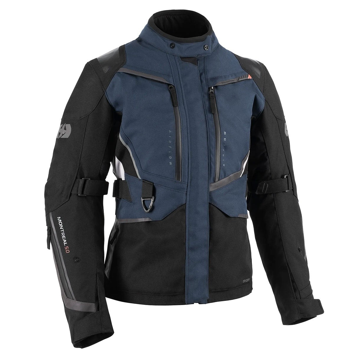 Oxford Montreal 5.0 Womens Jacket Blue/Black/Coral