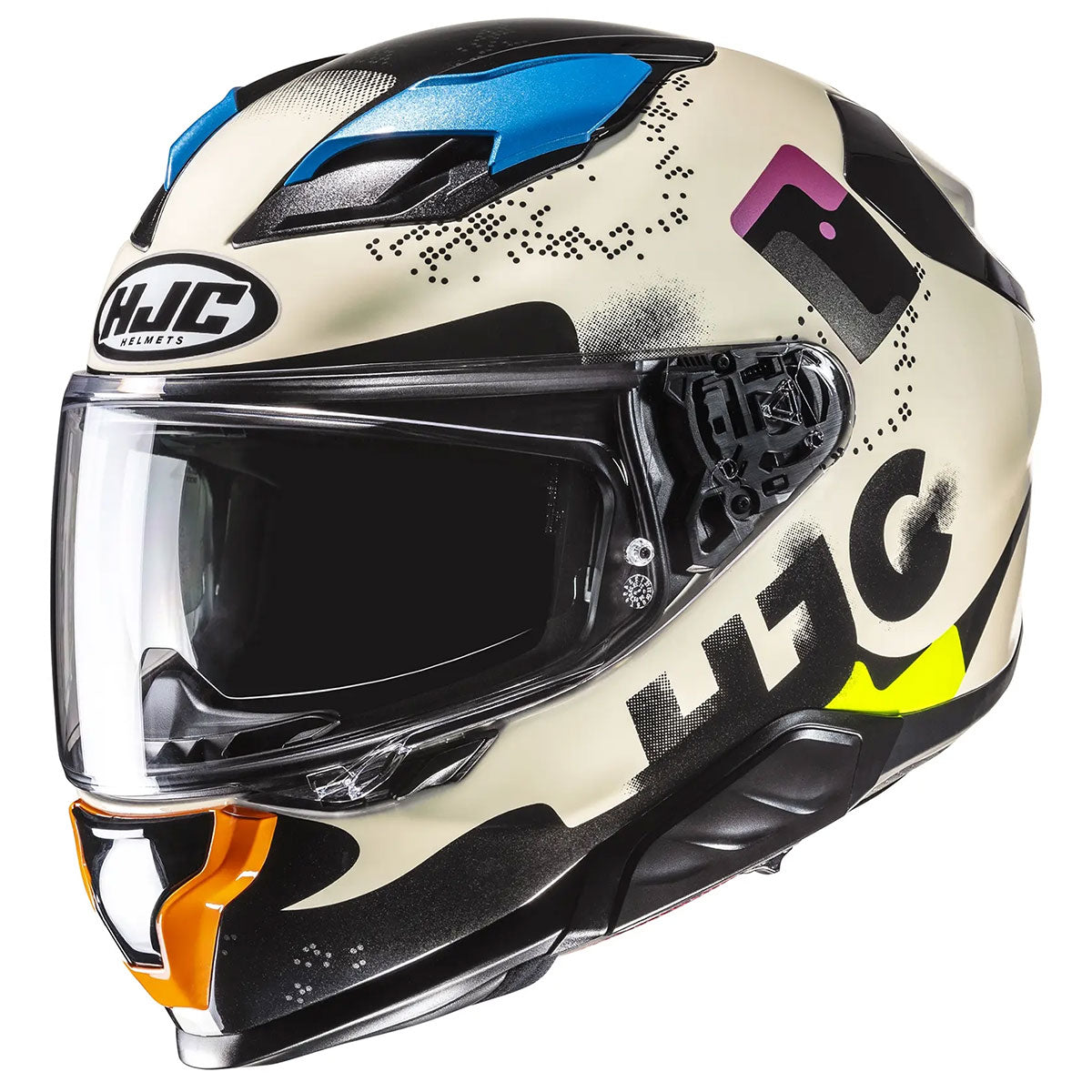 HJC F71 Faco MC28 Blue Purple White