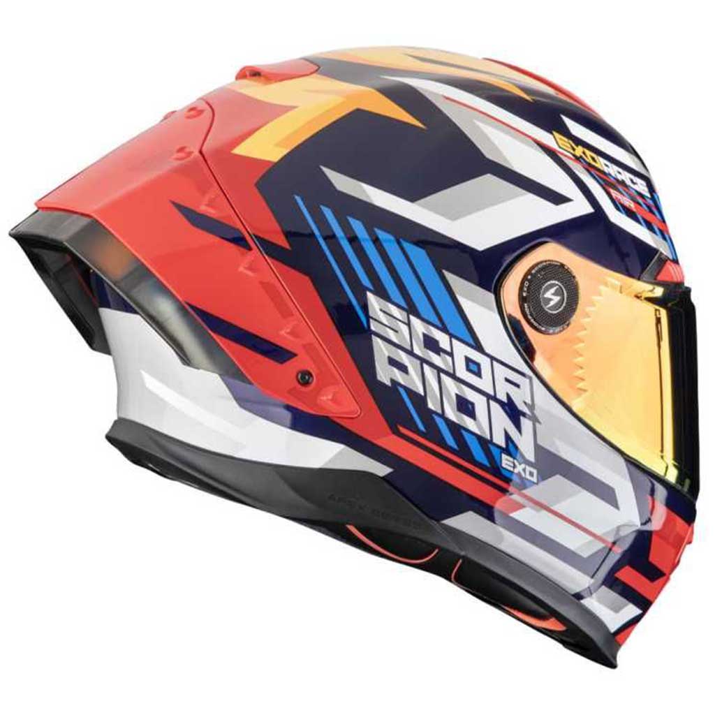 Scorpion Exo-Race Kobra Blue Yellow Red