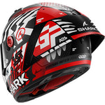 Shark Aeron-GP FIM 2 Speed-Fancy Carbon White Red