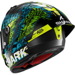 Shark Aeron-GP FIM 2 Speed-Vib Carbon Blue Green