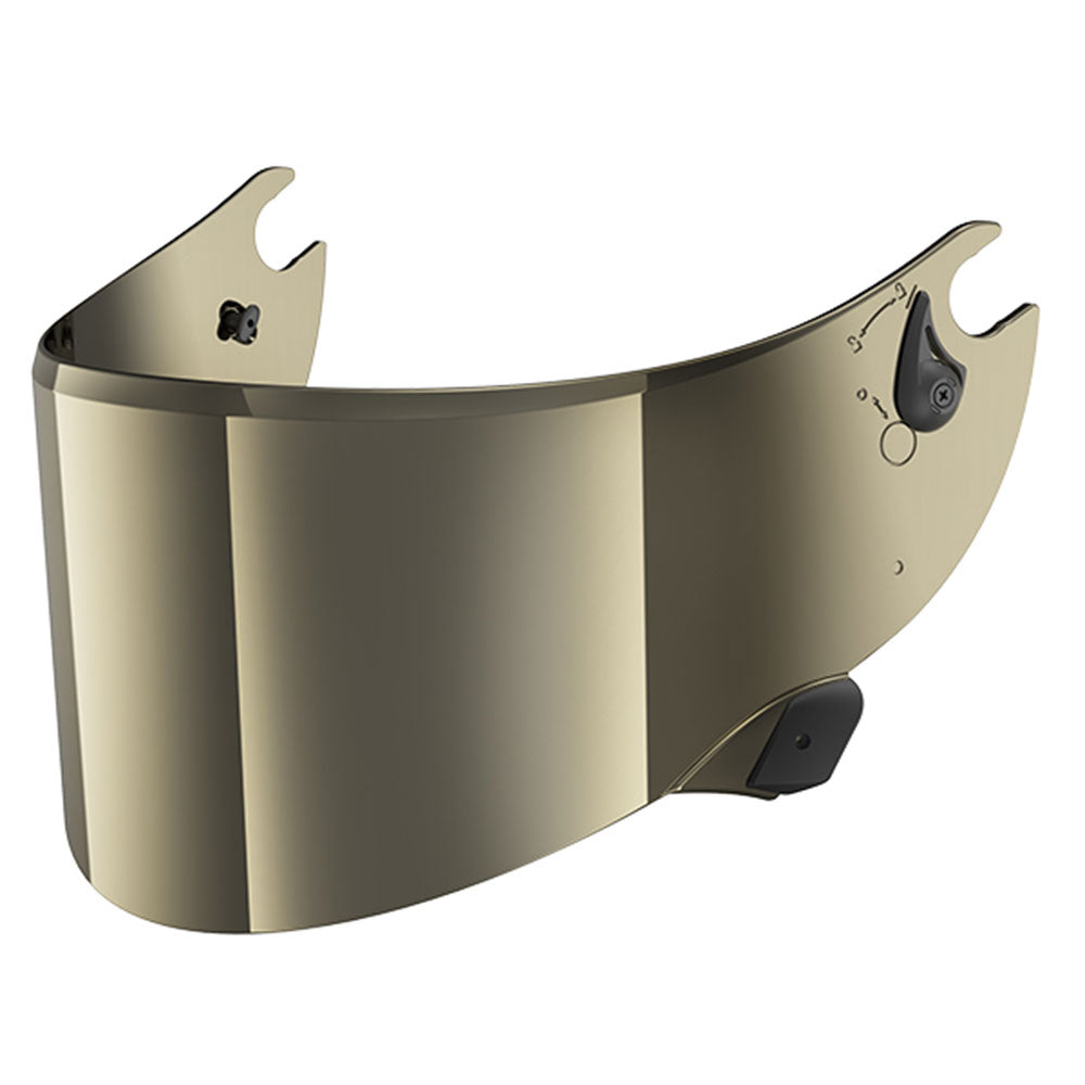 Shark Aeron Visor Mirrored Gold