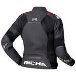 Richa Stradale Evo Leather Ladies Jacket Black White