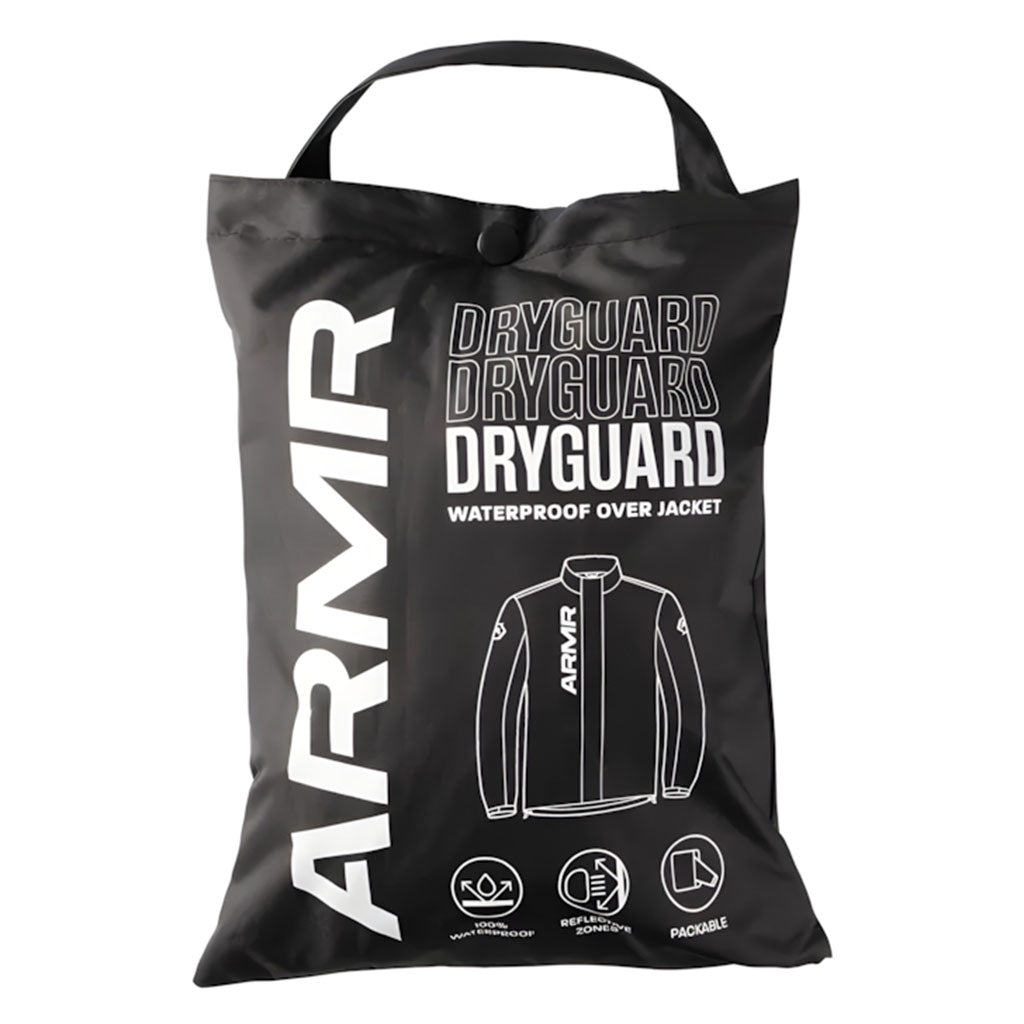 ARMR Dryguard WP Waterproof Over Jacket Black