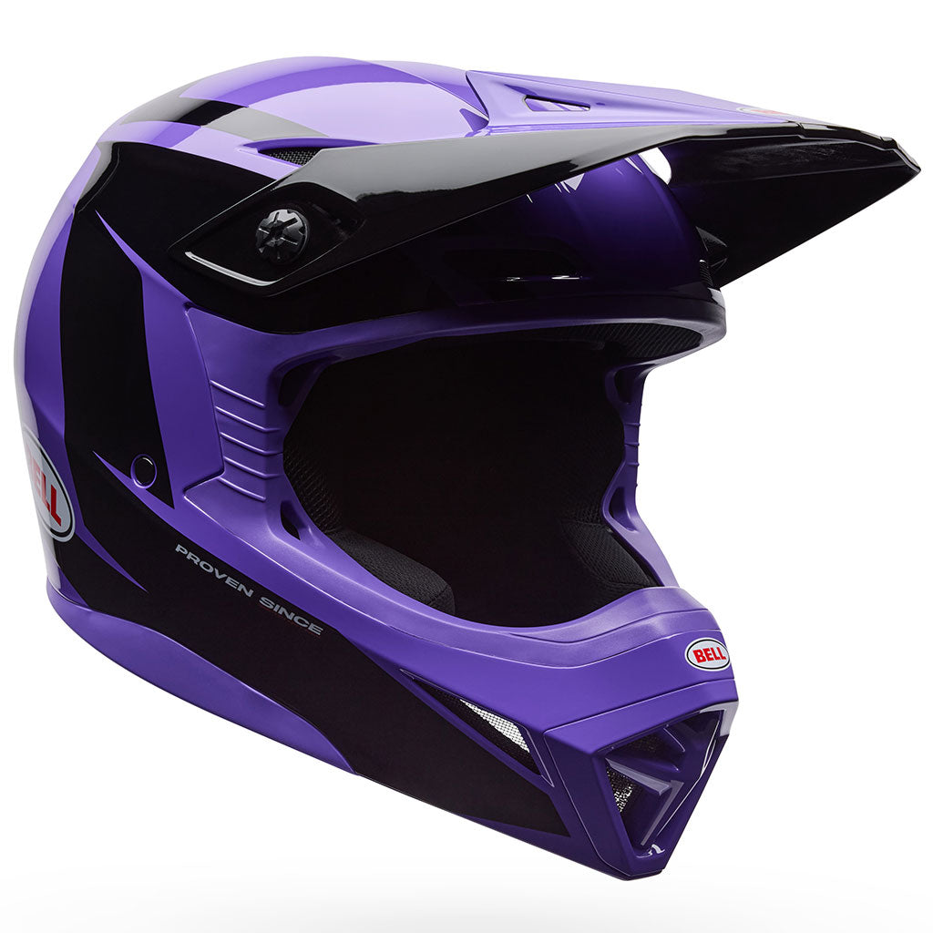 Bell MX-10 MIPS Talon Purple