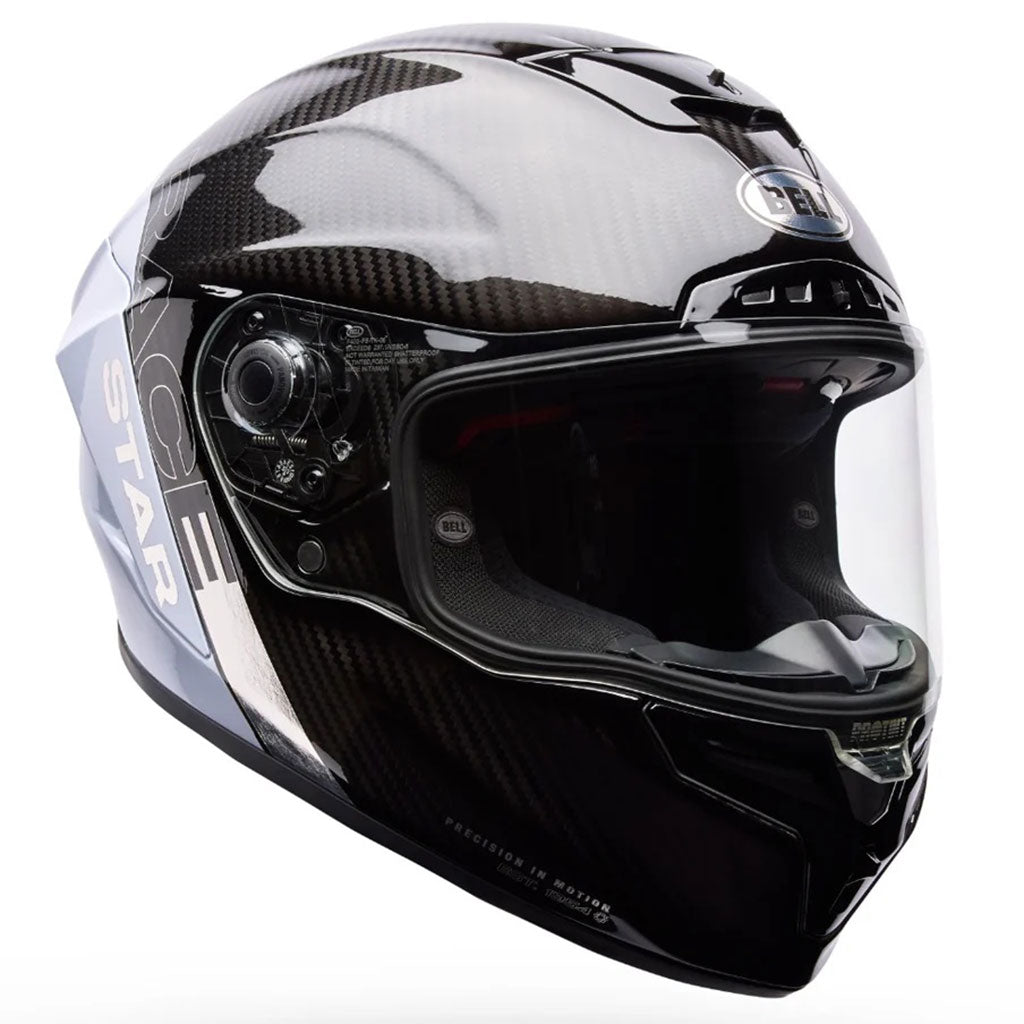 Bell Racestar DLX Flex Strike Silver