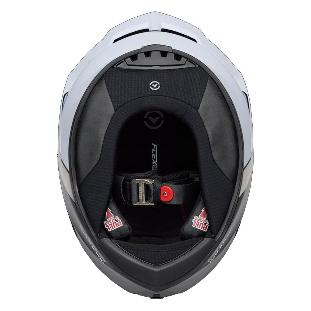 Bell Racestar DLX Flex Strike Silver