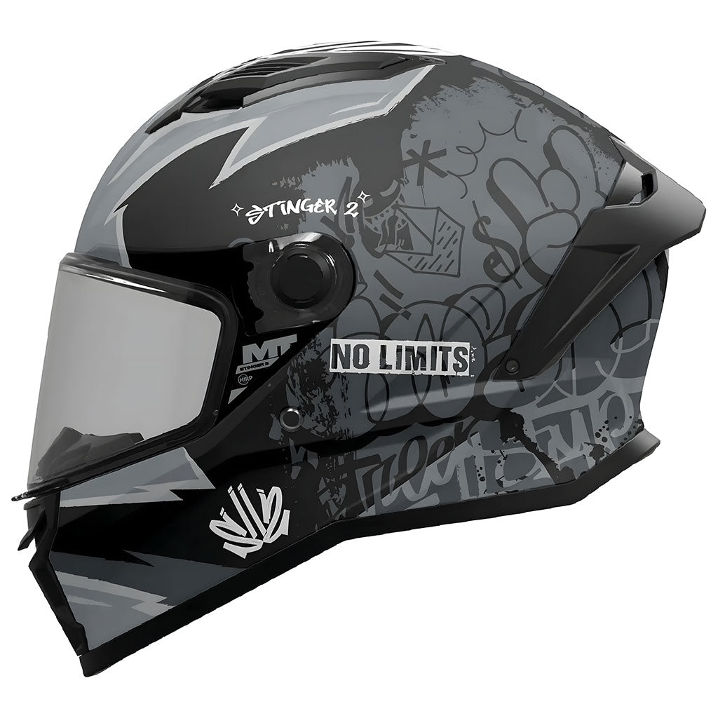 MT Stinger 2 Tagger B2 Matt Grey Black