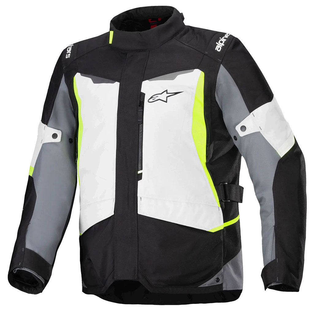 Alpinestars ST-1 WP Jacket Ice Grey Black Yellow Fluo