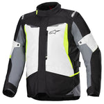 Alpinestars ST-1 WP Jacket Ice Grey Black Yellow Fluo
