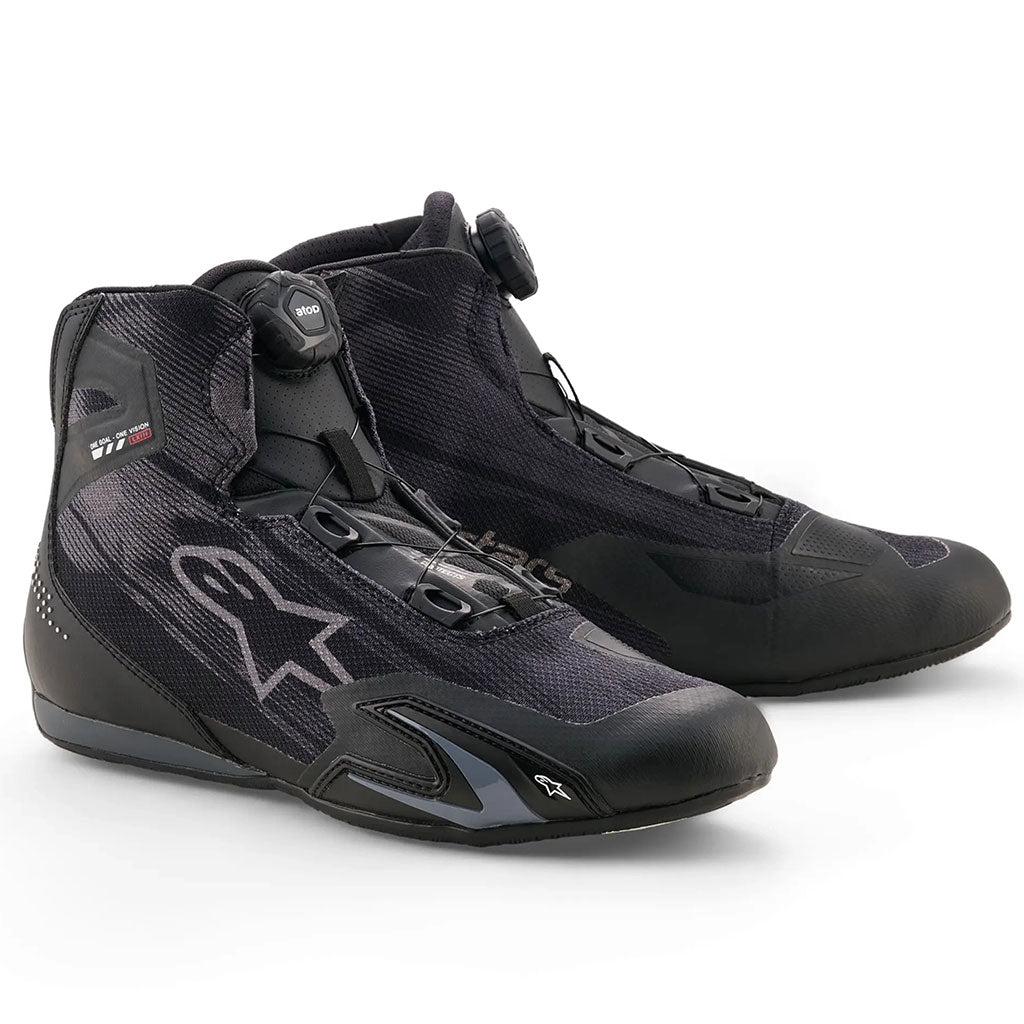 Alpinestars Celer Vented Short Boots Black Dark Grey