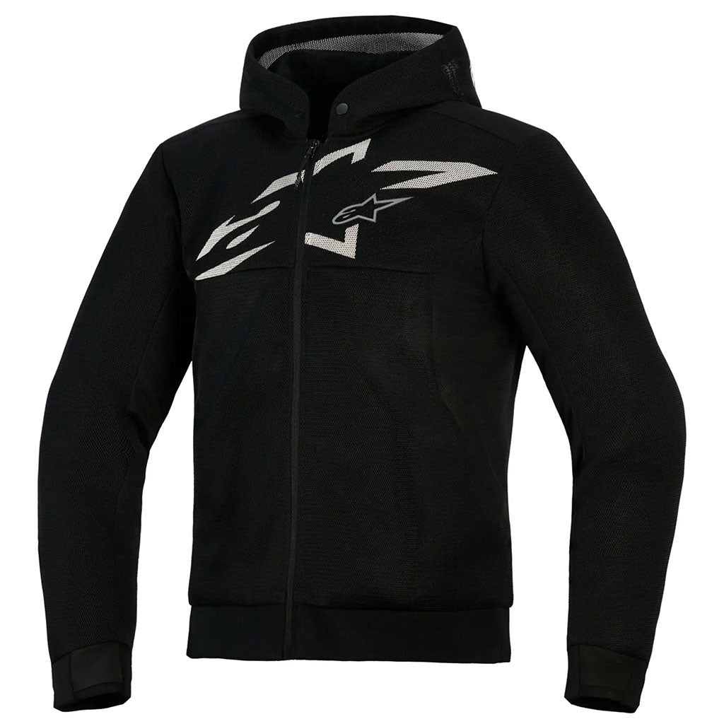 Alpinestars Chrome Superairflow Hoodie Black Dark Grey White
