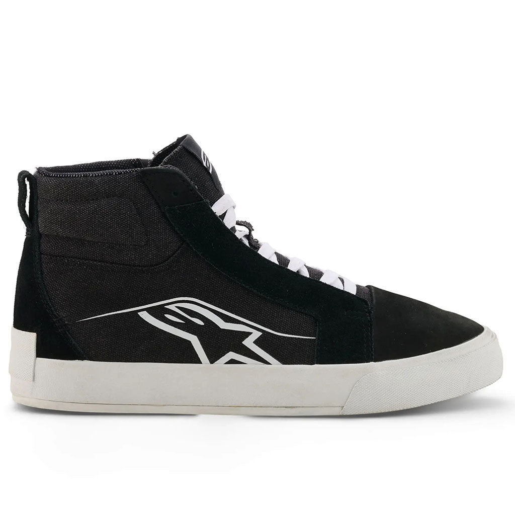 Alpinestars Ride-63 Canvas Short Boots Black Cool Grey Chess