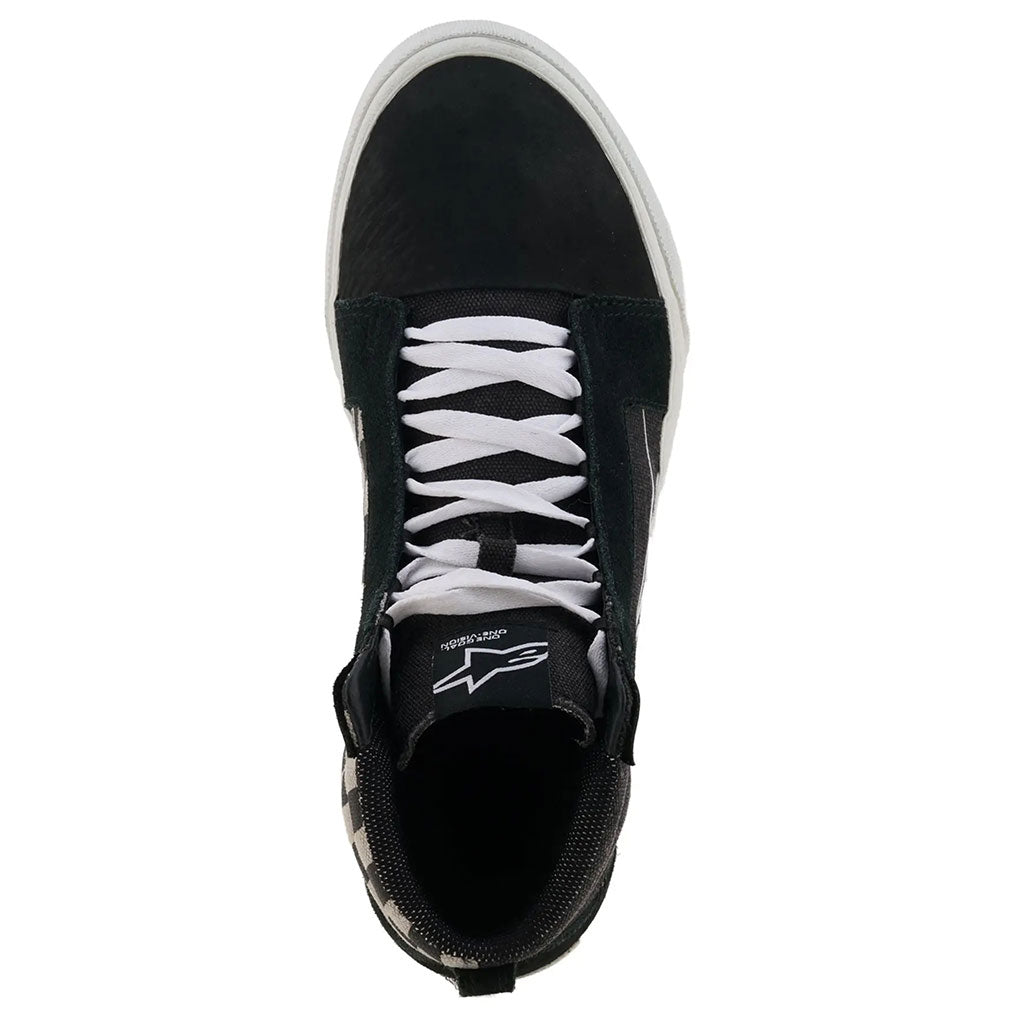 Alpinestars Ride-63 Canvas Short Boots Black Cool Grey Chess