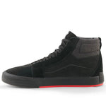 Alpinestars Ride-63 Leather Short Boots Black Bright Red