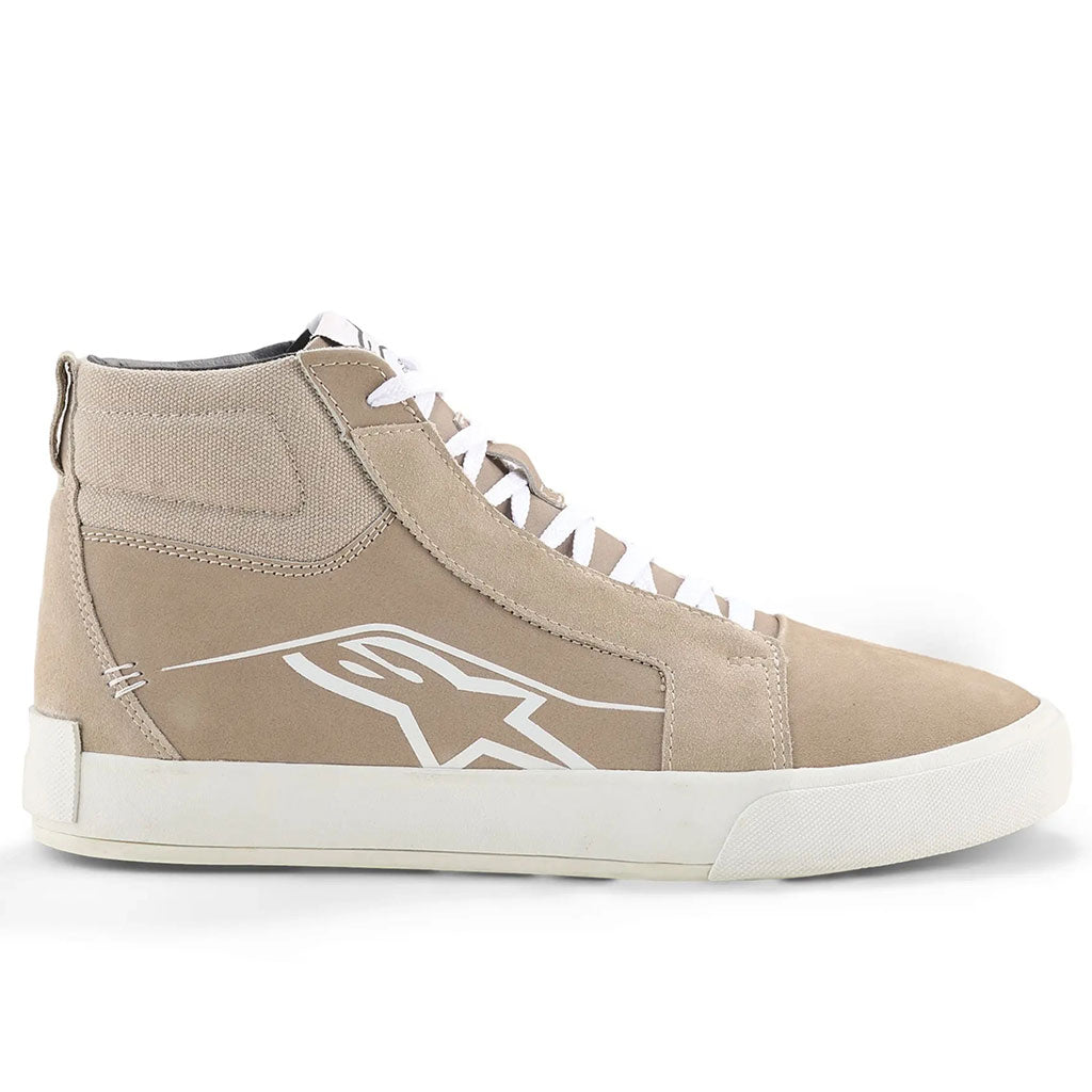 Alpinestars Ride-63 Leather Short Boots Flint White