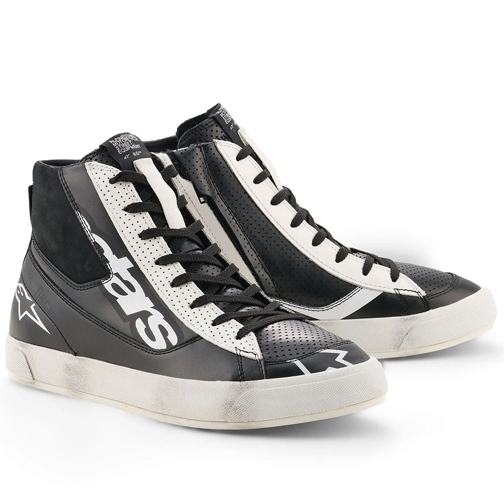 Alpinestars Stated Flair Short Boots Black White