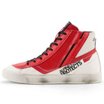 Alpinestars Stated Flair Short Boots White Bright Red