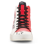Alpinestars Stated Flair Short Boots White Bright Red