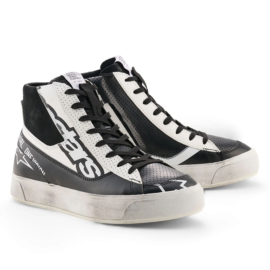 Alpinestars Stella Stated Flair Short Boots Black White