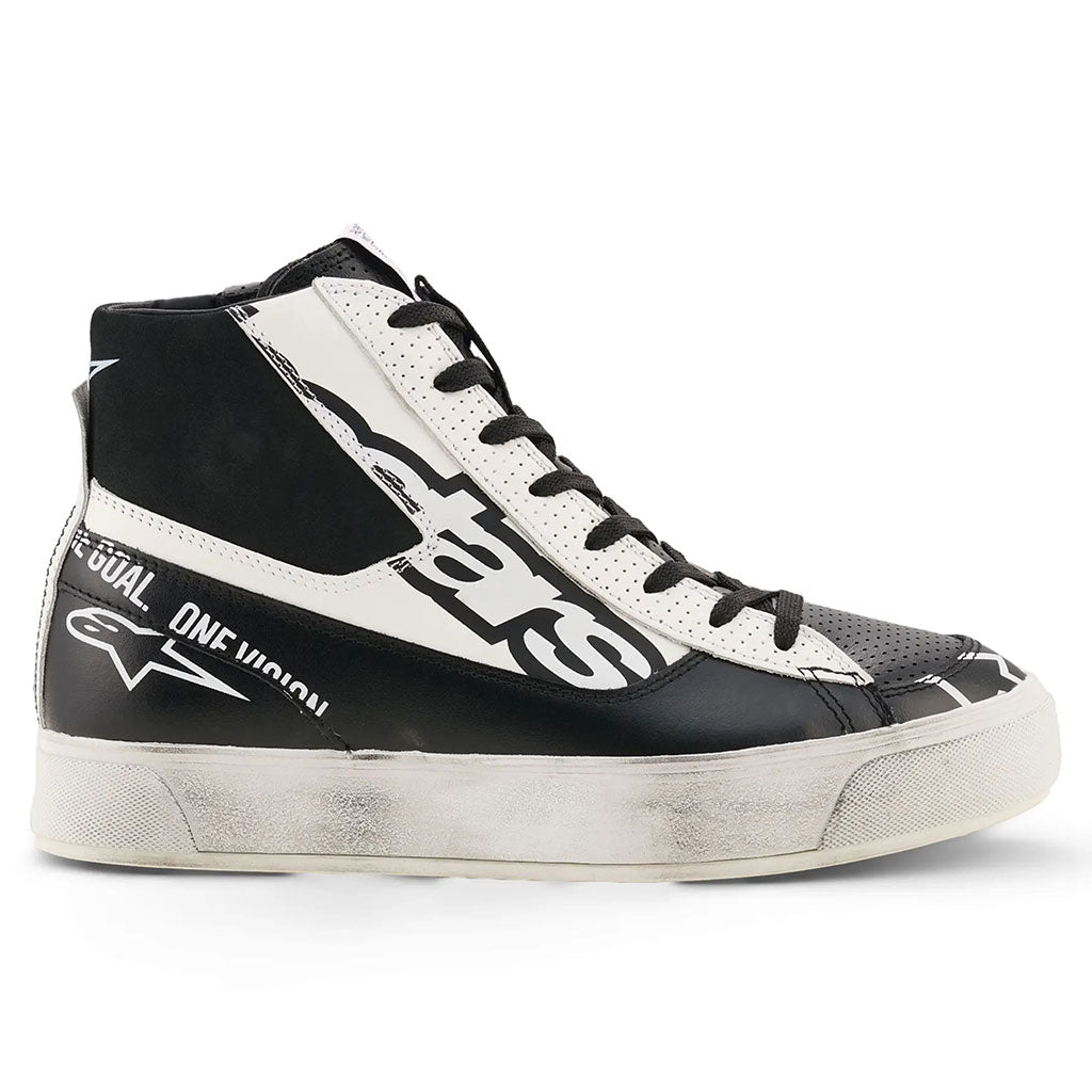 Alpinestars Stella Stated Flair Short Boots Black White