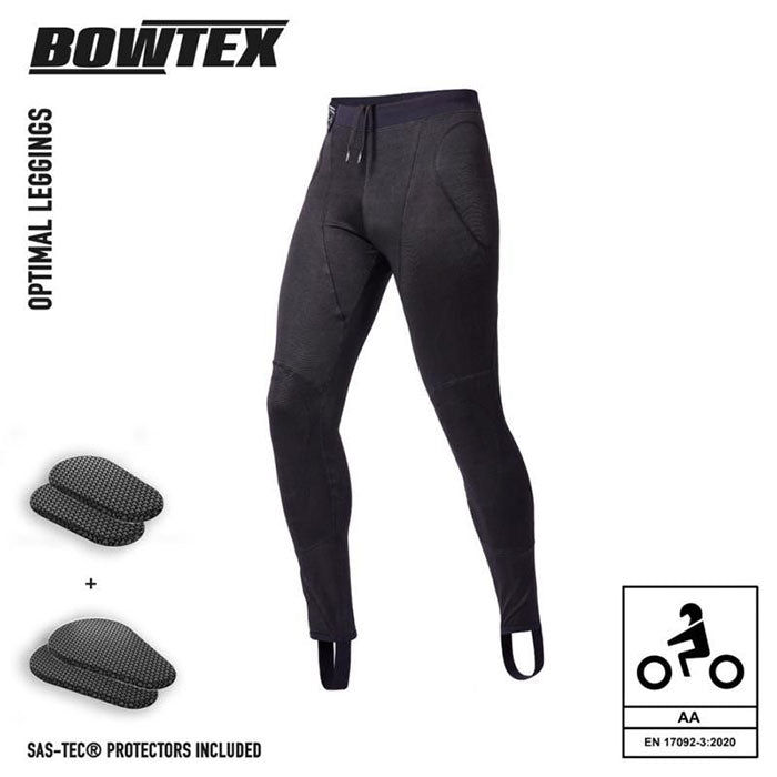 Bowtex Optimal Mens Black Leggings