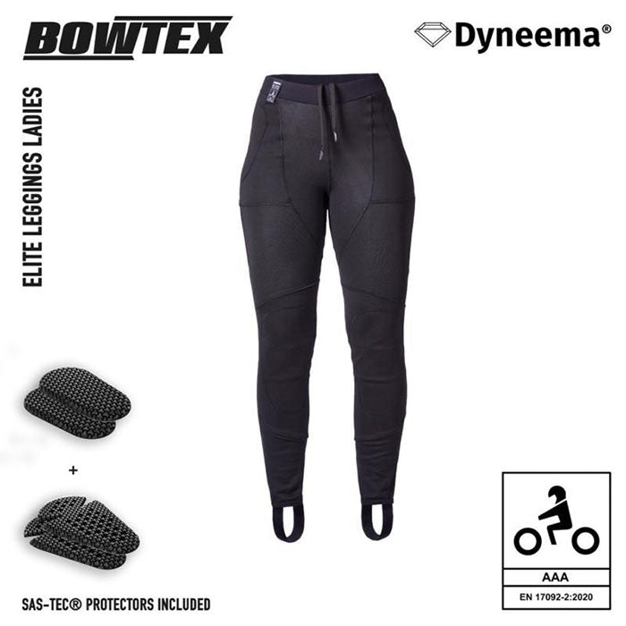 Bowtex Elite Ladies V2 Black Armoured Leggings