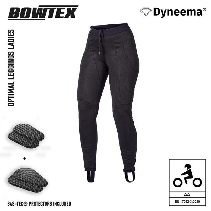Bowtex Optimal Ladies Black Leggings