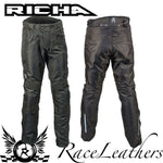 Richa Denver Black Trousers Regular Leg