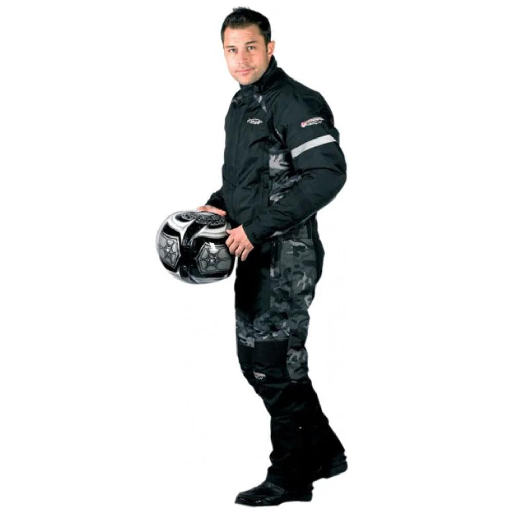 Spada Milan Tex Jacket Black/Camo Clearance Sale