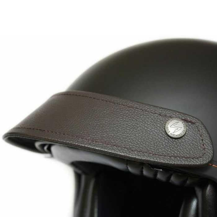 Scorpion Belfast Dark Brown Peak