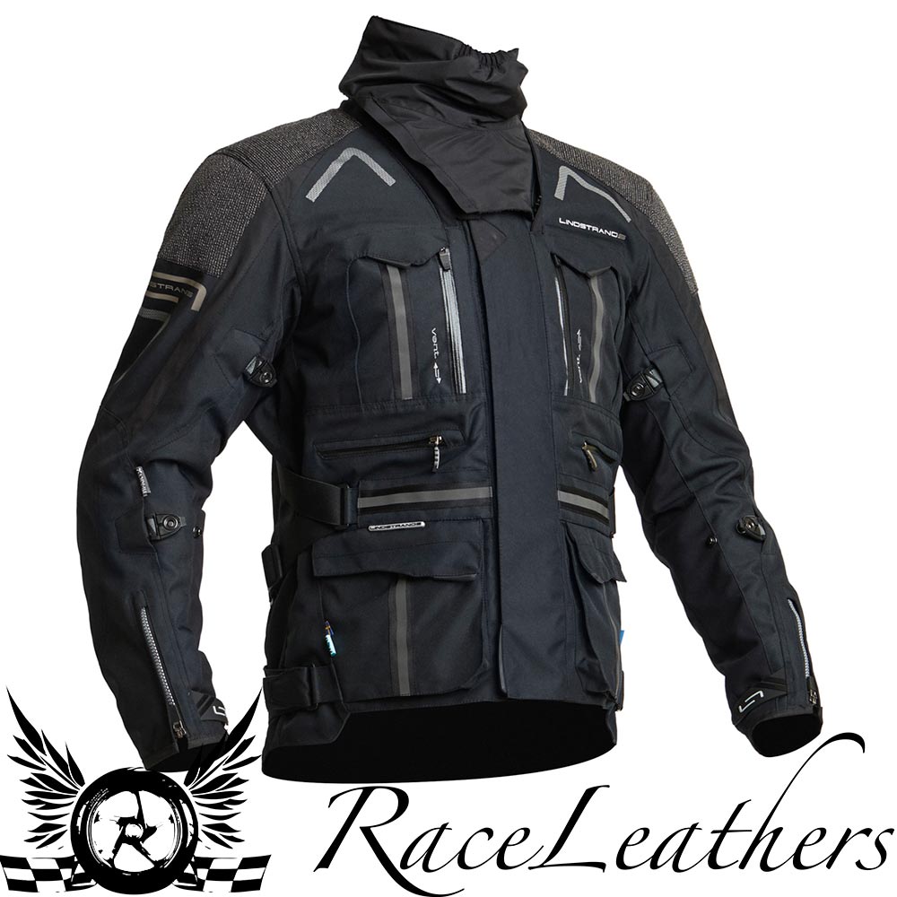 Lindstrands Oman Black Waterproof Jacket