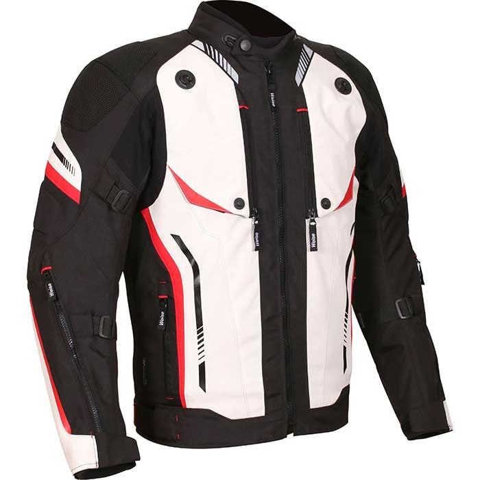 Weise Vertex Motorcycle Jacket Stone