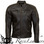 Merlin Odell Leather Air Black Jacket