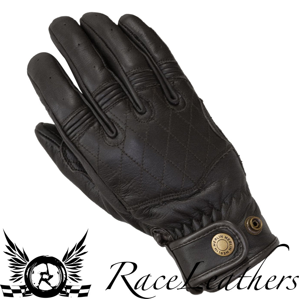 Merlin Skye Ladies Leather Black Glove