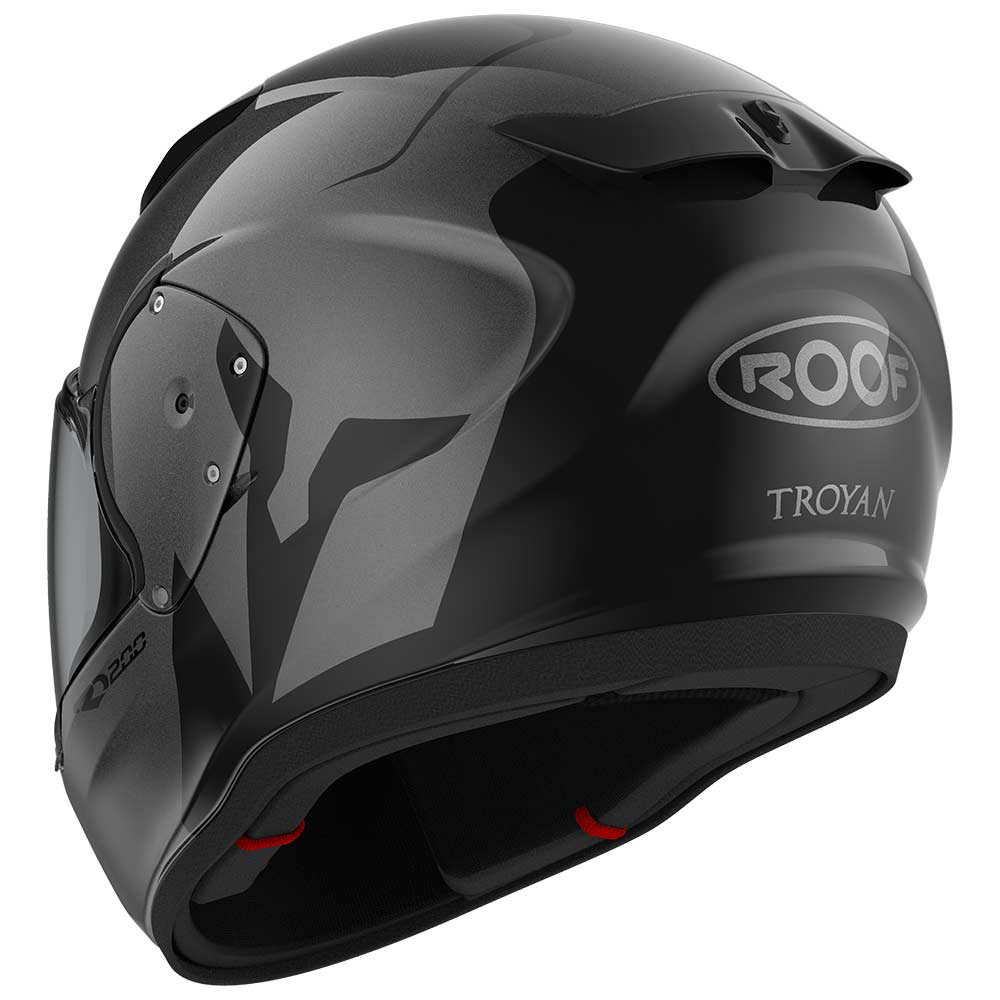 Roof RO200 Troyan Black Steel Helmet