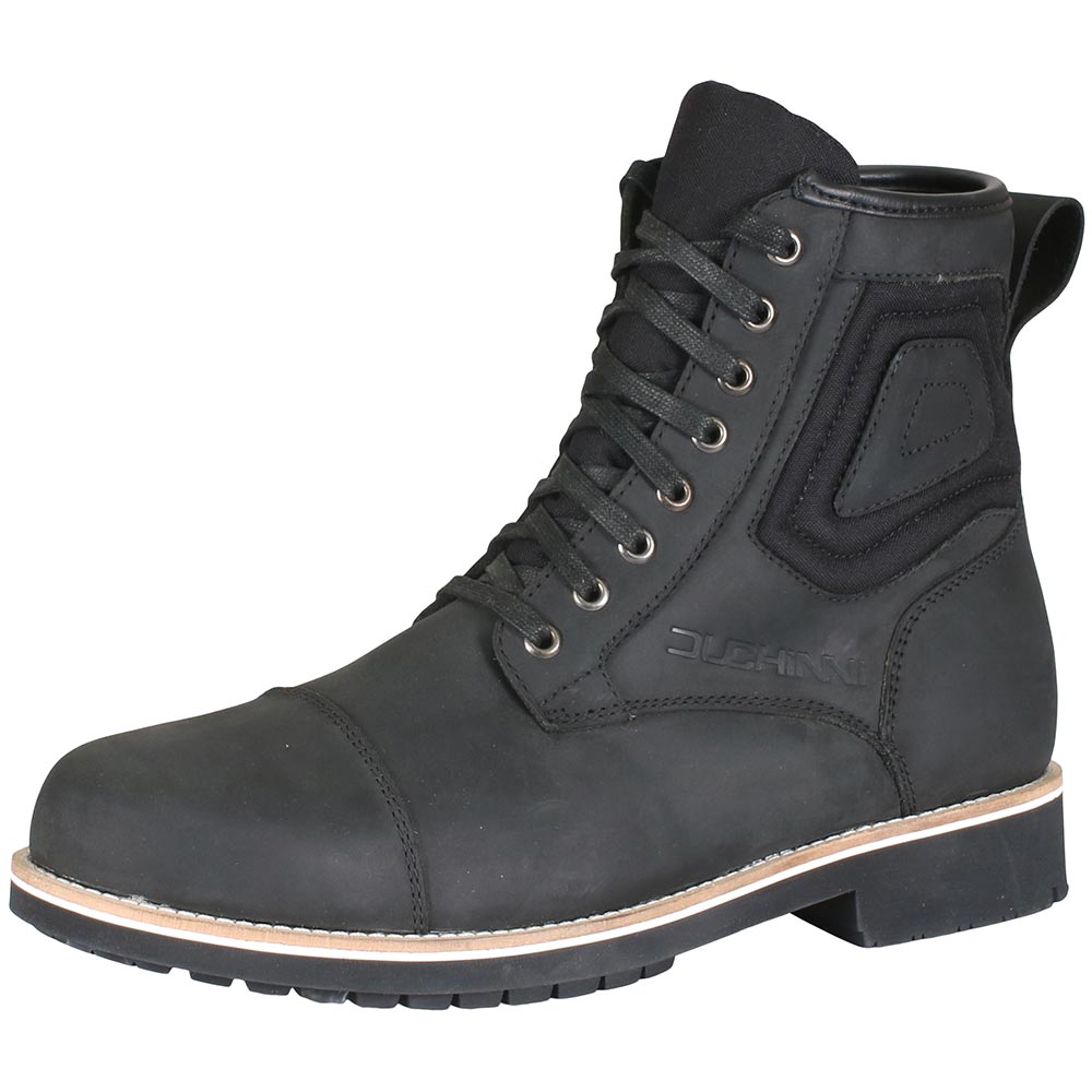 Duchinni Canyon Black Waterproof Motorcycle Boots